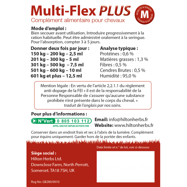 Multi-Flex PLUS (flüssige Kräutertinktur) image